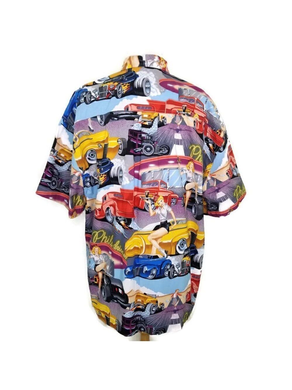 VTG High Seas Trading Co Phils Drive-In S/s Shirt - Picture 6 of 12